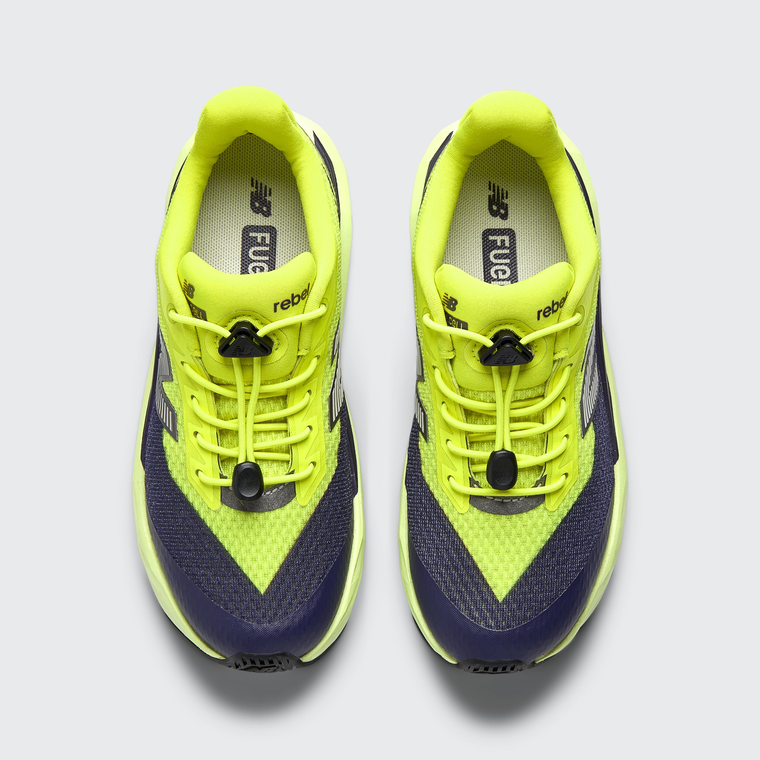 Sapatilhas de Running de Meninos FuelCell Rebel Bungee Lace with Toggle New Balance Amarelo / Preto-3
