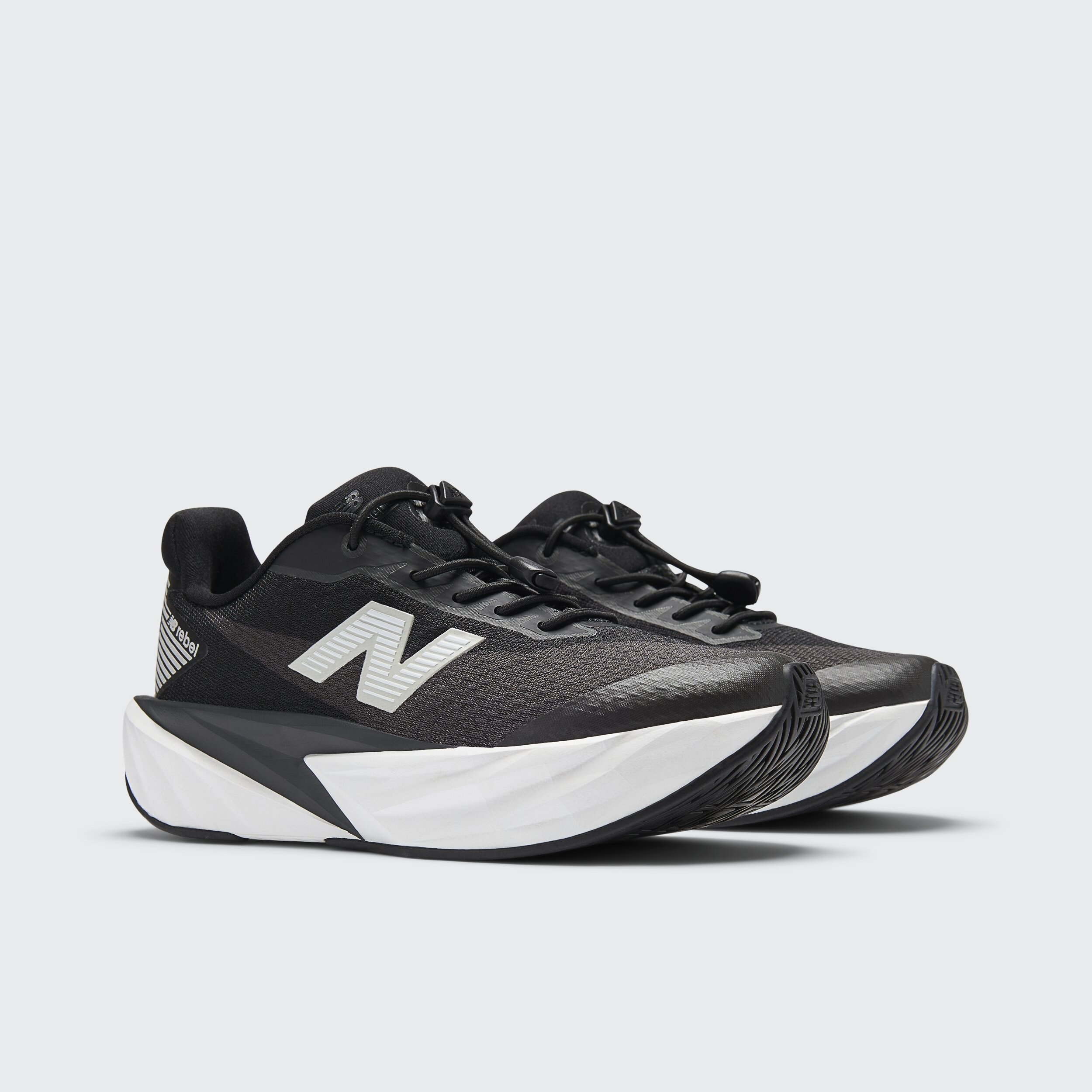 Sapatilhas de Running de Meninos FuelCell Rebel Bungee Lace with Toggle New Balance Preto-4