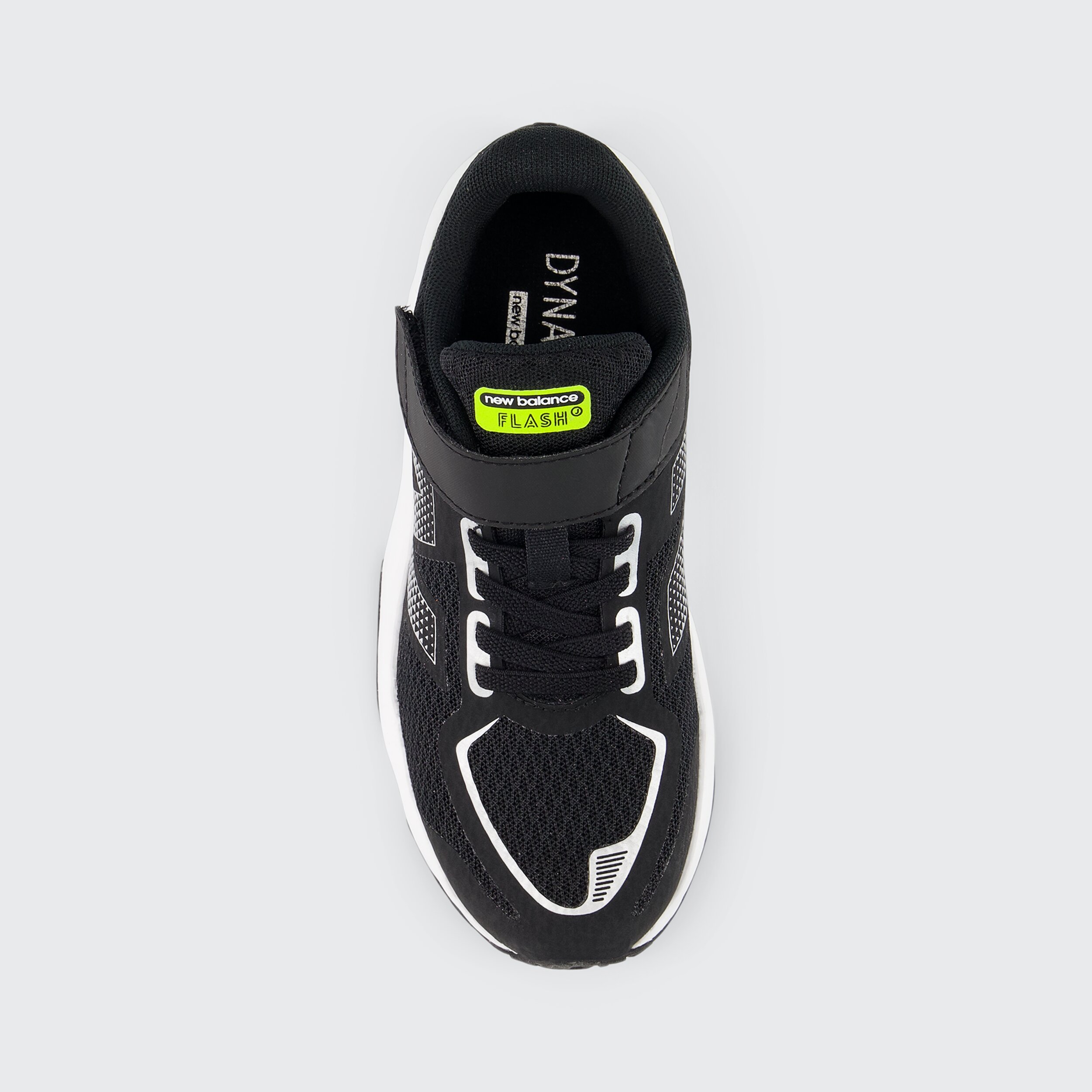 Sapatilhas de Running de Meninos FuelCell Flash Bungee Lace with Hook & Loop Strap New Balance Preto-3