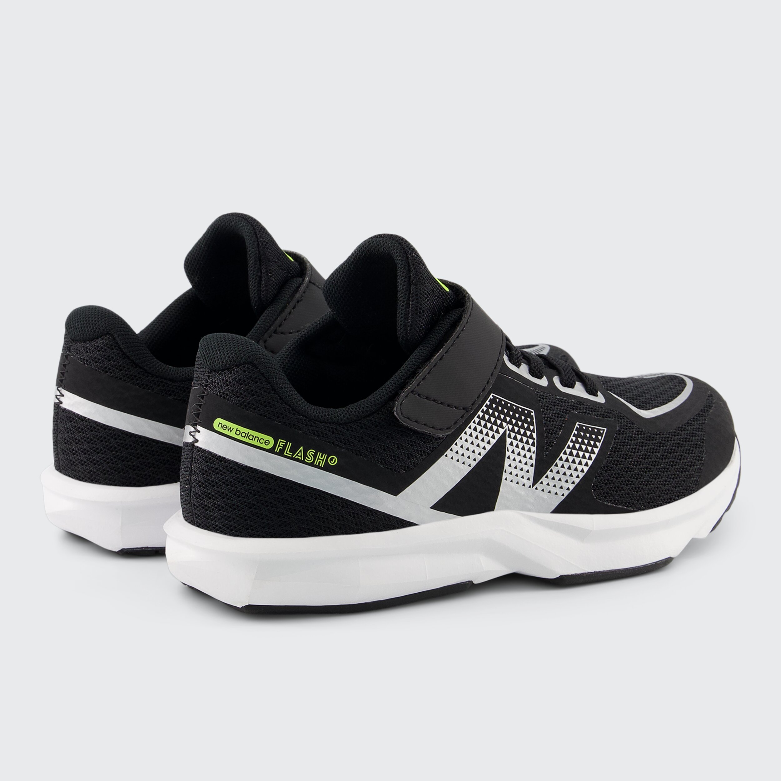 Sapatilhas de Running de Meninos FuelCell Flash Bungee Lace with Hook & Loop Strap New Balance Preto-6