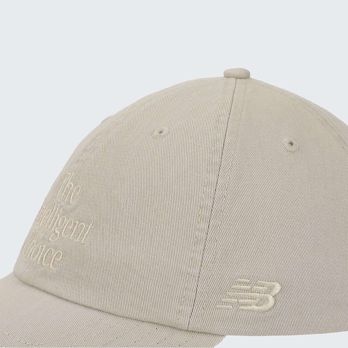 Gorra 6 Panel The Intelligent Choice New Balance - Gris claro Gris claro-3