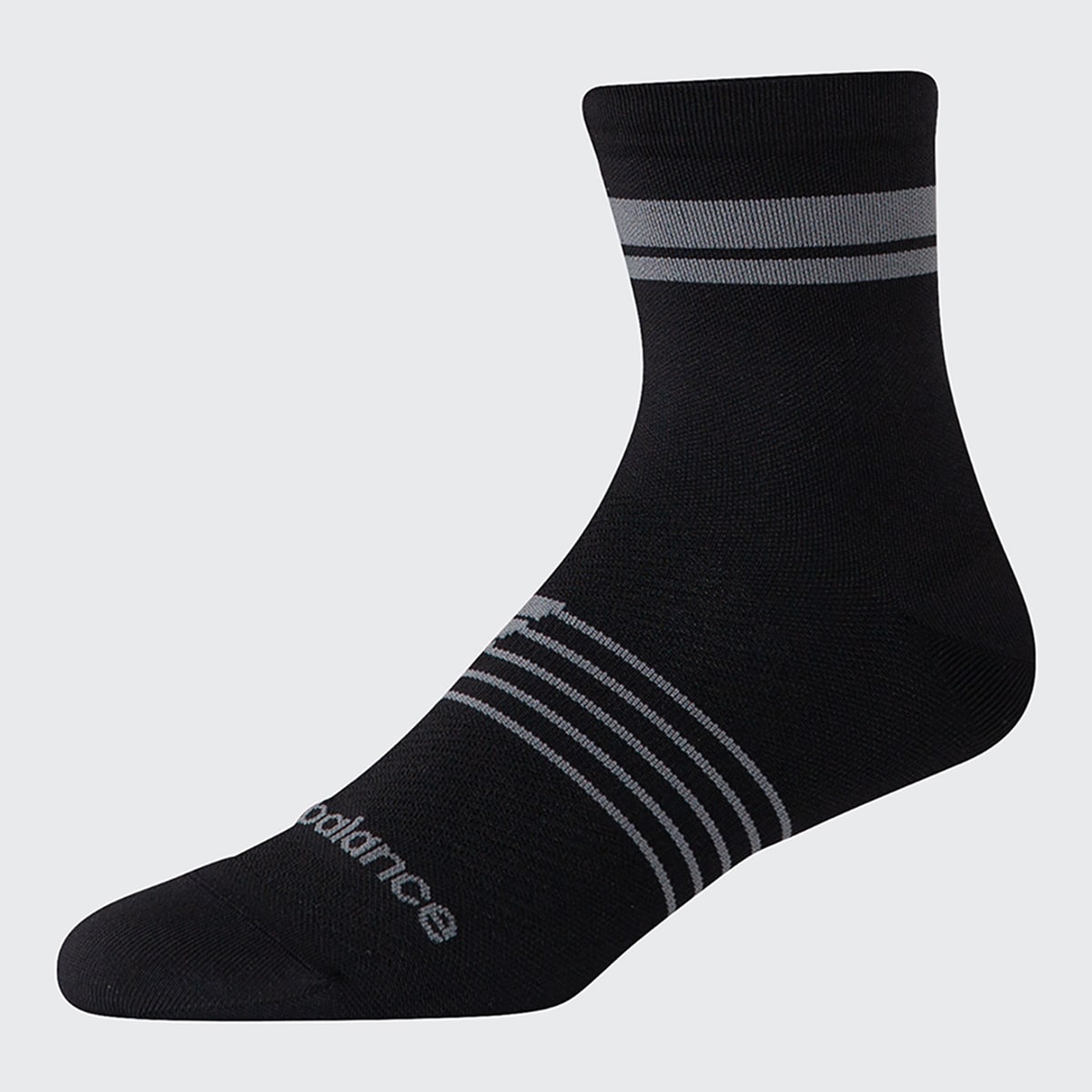 Meias Pro Run Quarter - 1 Pair Preto-1