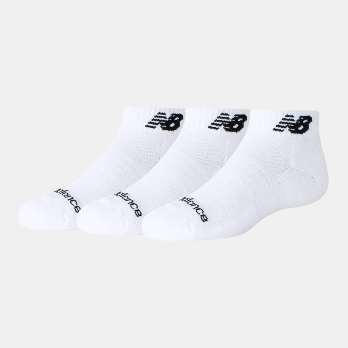 Meias Baixas Essentials - Pack 3 Pares Branco-1