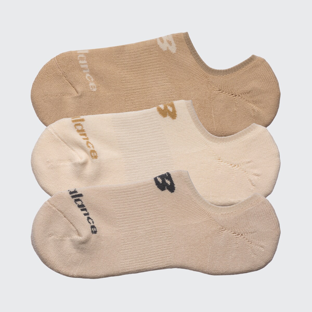 Meias Invisíveis - Pack 3 Pares Multicolor-2