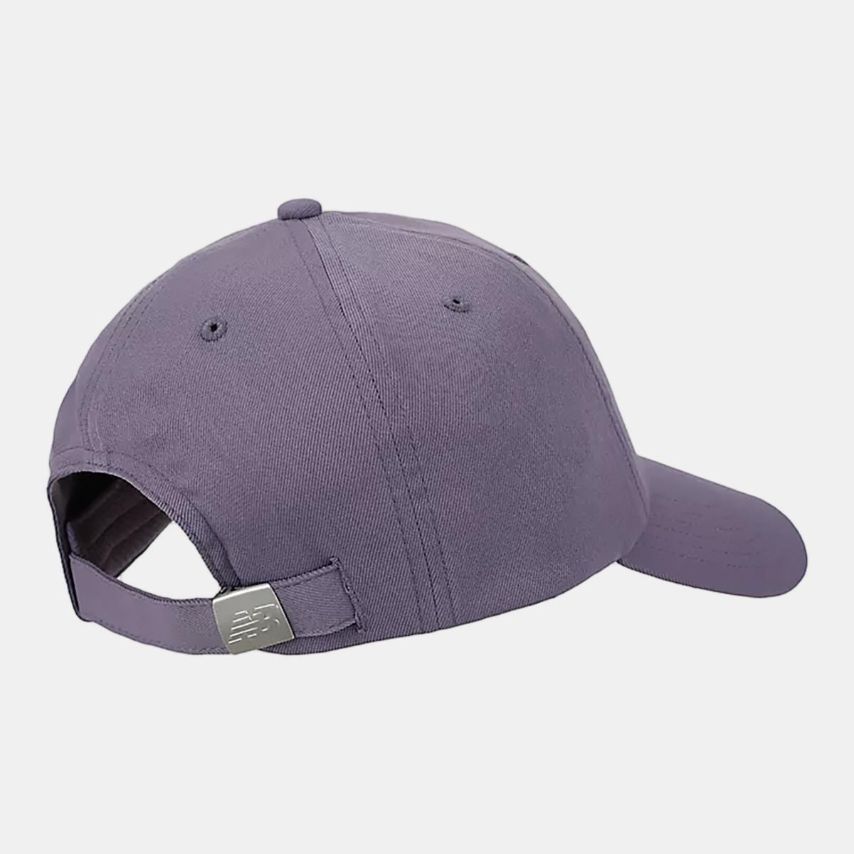 Gorra casual unisex 6 Panel Linear Logo New Balance - Lila claro Lila claro-2