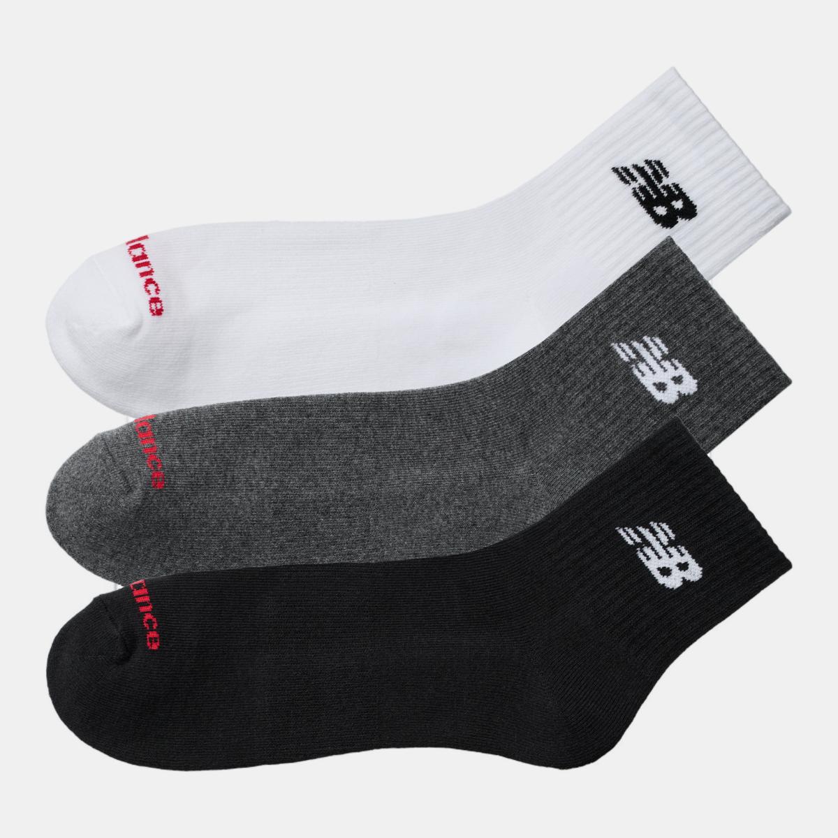 Meias Curtas Casual Unissexo Everyday - 3 Pares Multicolor-2