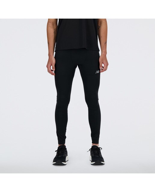 Leggings de Homem NB Athletics Sleek Run Tight Preto-1