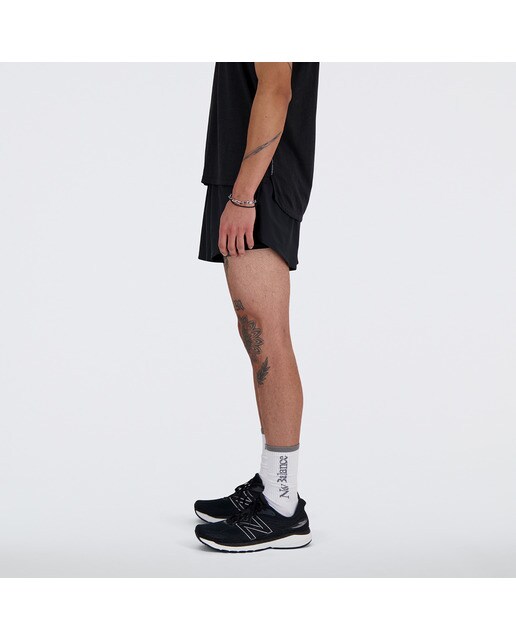 Calções de Homem 3" RC Seamless Split Preto-3