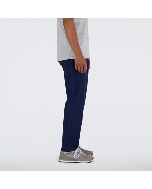Calças de Homem Icon Twill Tapered Azul-marinho-3