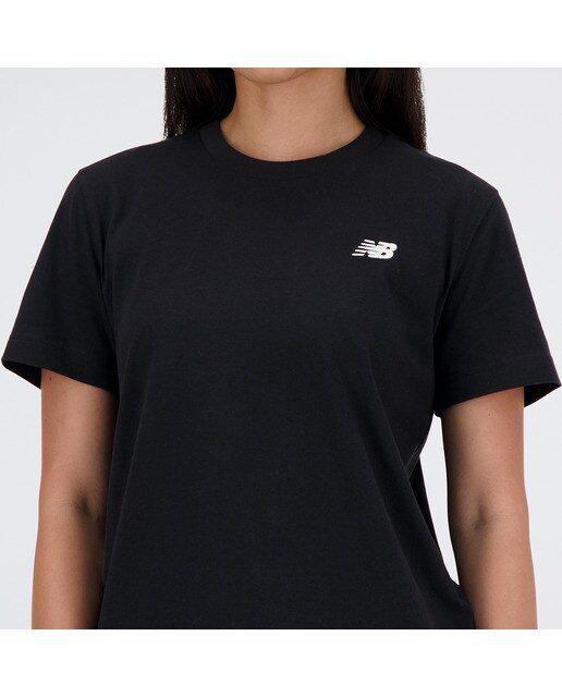 T-shirt de Mulher Sport Essentials Jersey Preto-3