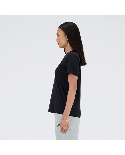 T-shirt de Mulher Sport Essentials Jersey Preto-4