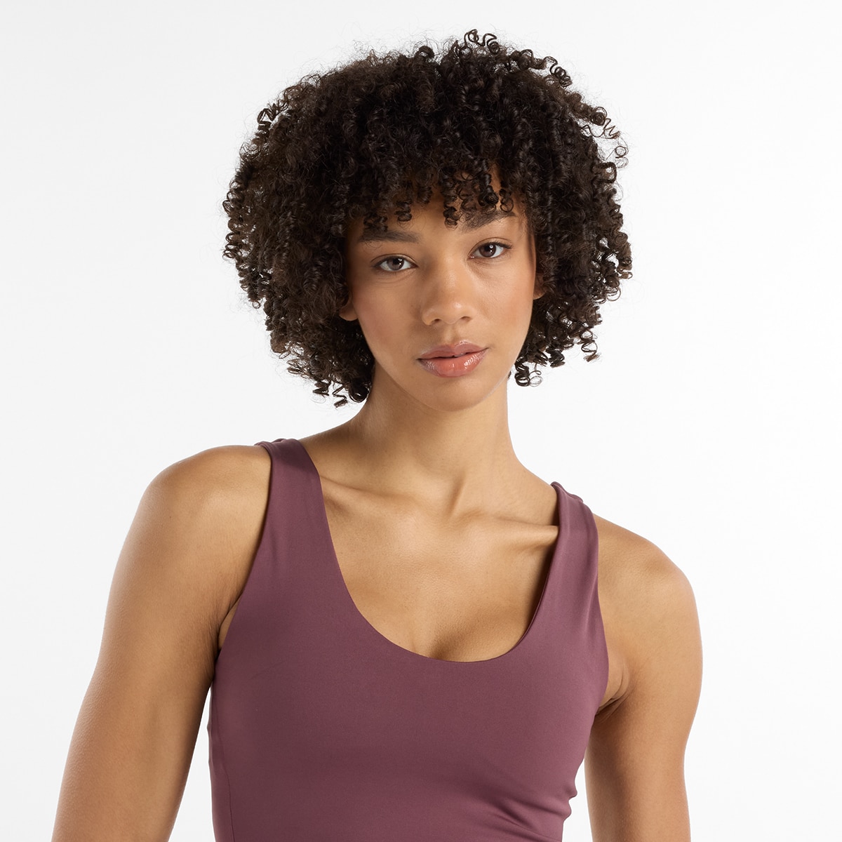 T-shirt de Mulher WT51150FDP Bordeaux-4