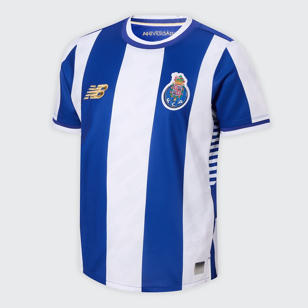 T-shirt de Menino 1.º Equipamento FC Porto 2025/2026 Réplica Azul / Branco-3