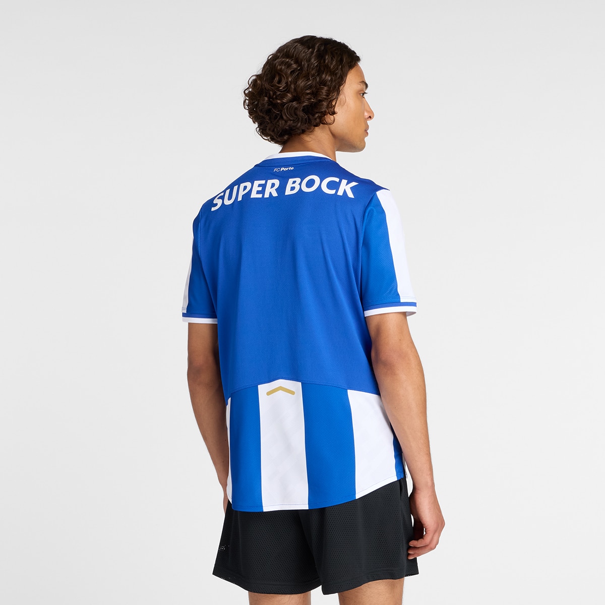 T-shirt de Homem 1.º Equipamento FC Porto 2025/2026 Réplica Azul / Branco-2
