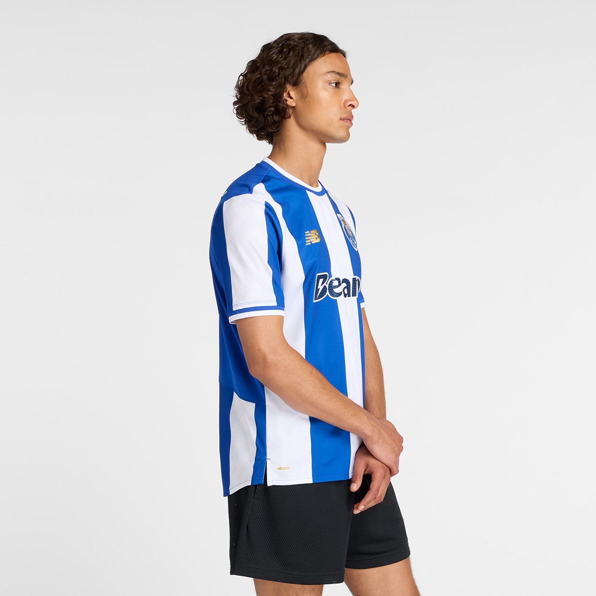 T-shirt de Homem 1.º Equipamento FC Porto 2025/2026 Réplica Azul / Branco-3