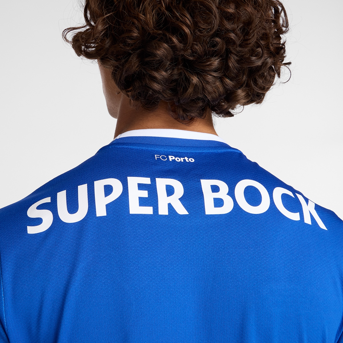 T-shirt de Homem 1.º Equipamento FC Porto 2025/2026 Réplica Azul / Branco-5