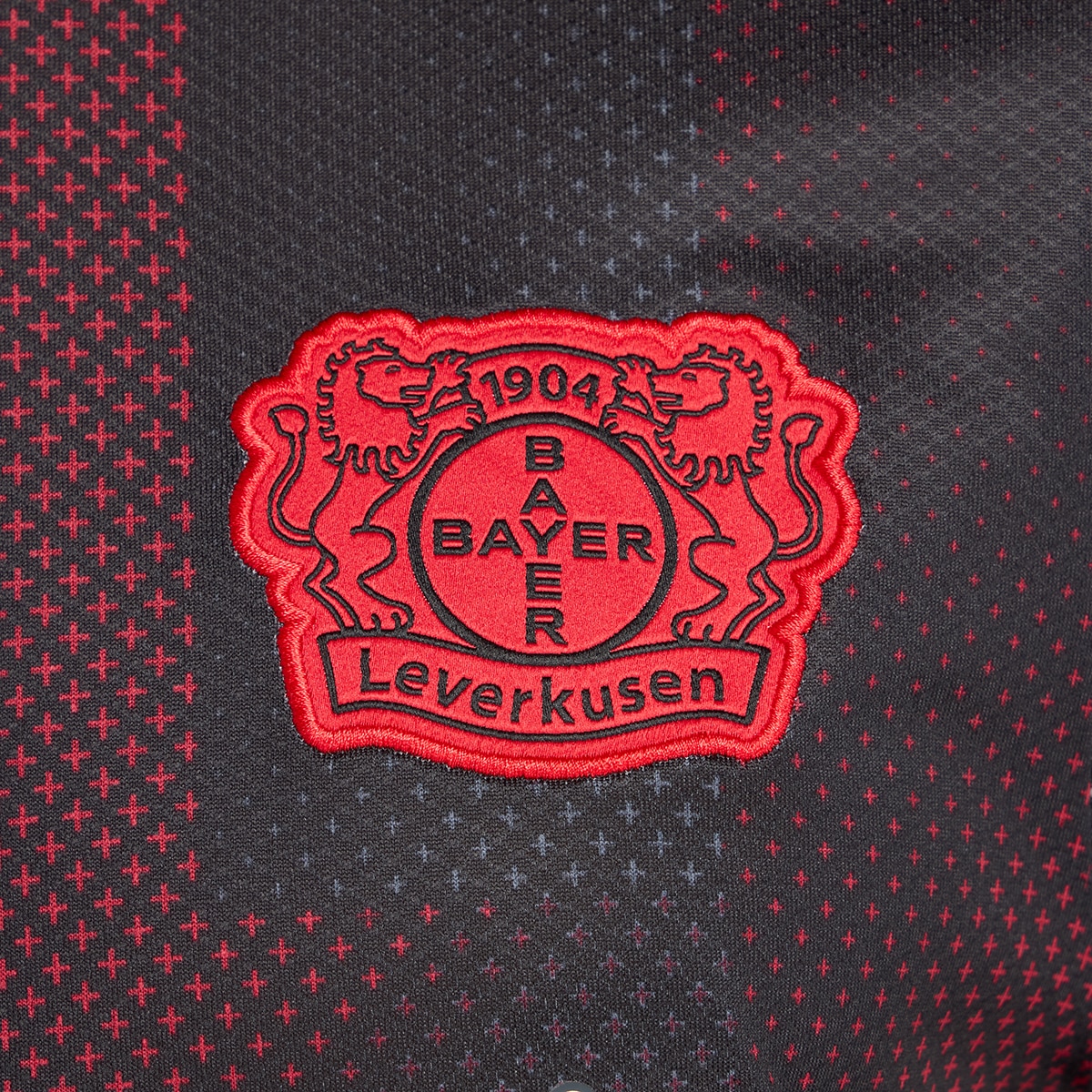 T-shirt de Homem 1.º Equipamento Bayer 04 2025/2026 Réplica Vermelho-7