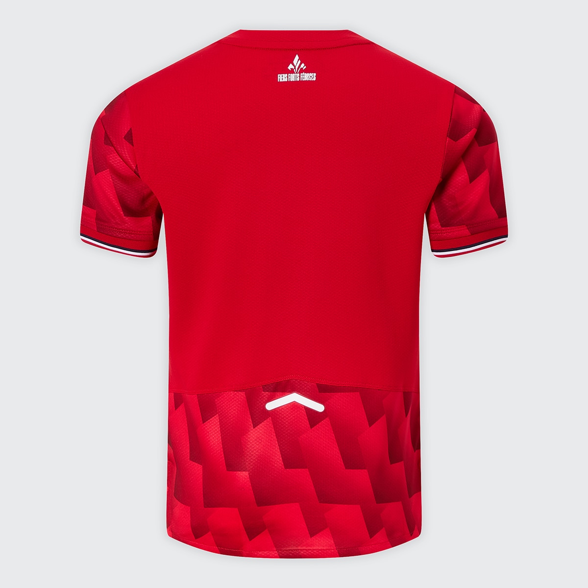 T-shirt de Menino 1.º Equipamento LOSC 2025/2026 Réplica Vermelho-2