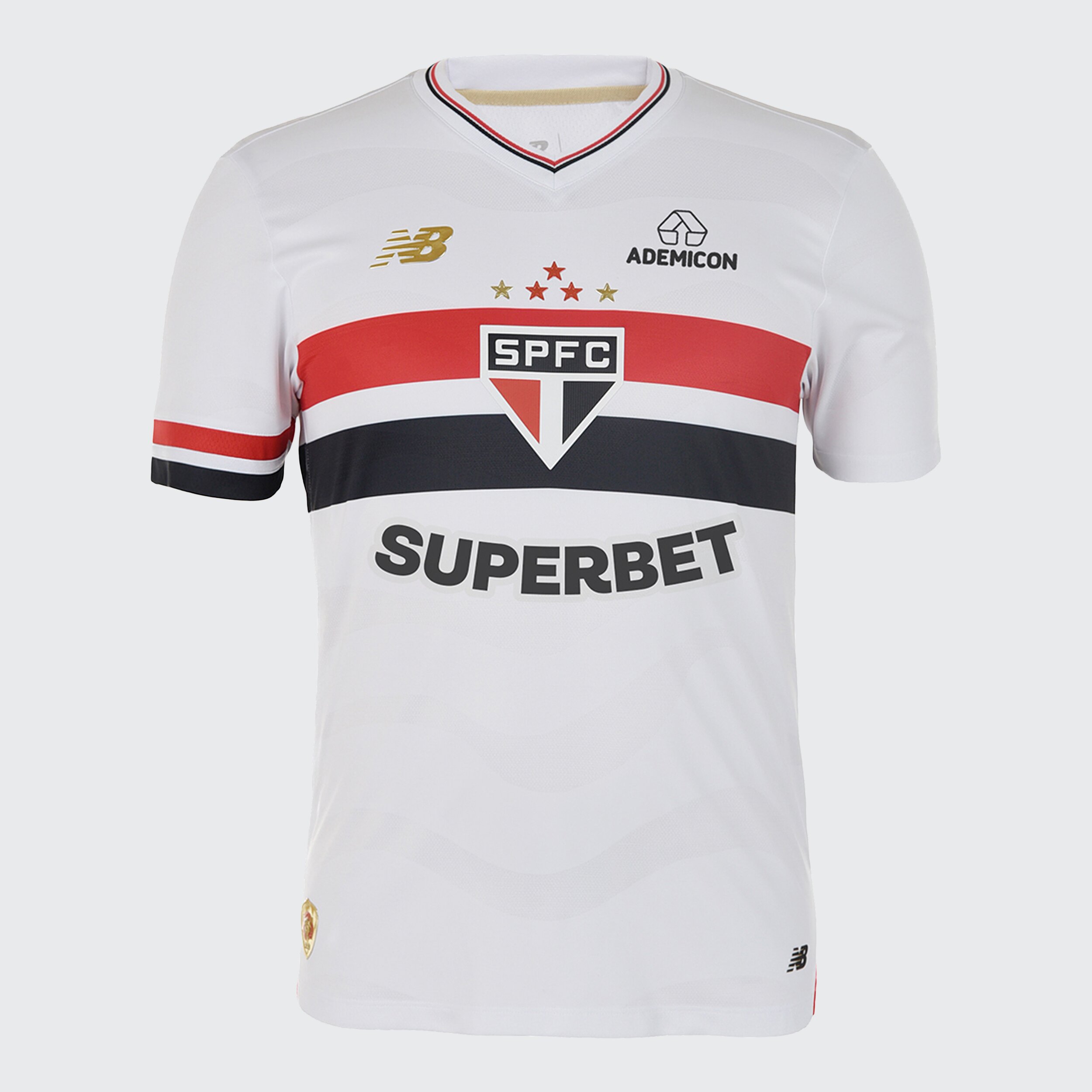 Imagem 0 de T-shirt de Homem 1.º Equipamento SPFC 2025/2026 Réplica