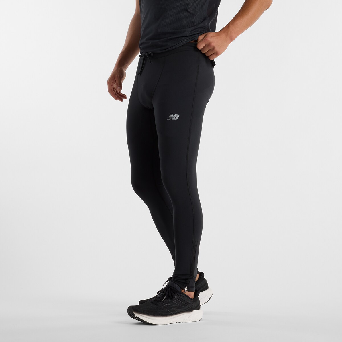 Leggings NB Sleek Tight de Homem Preto-3