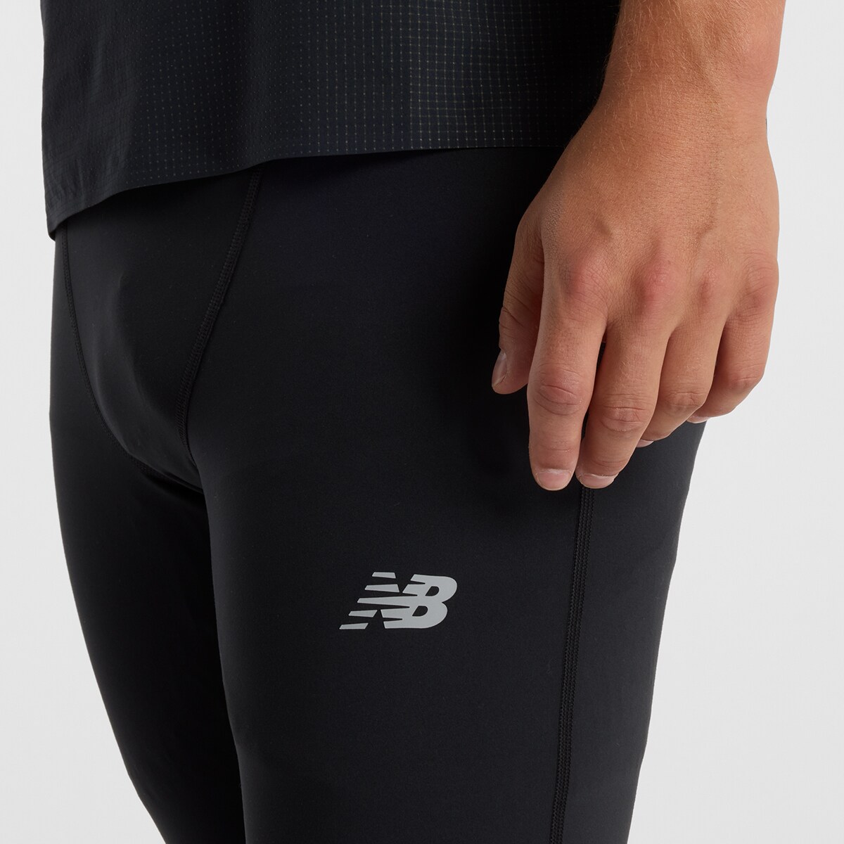 Leggings NB Sleek Tight de Homem Preto-5