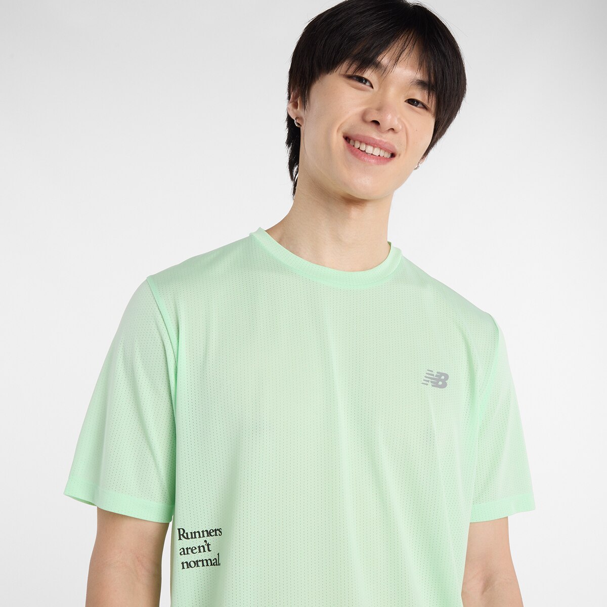 T-shirt Athletics Graphic de Homem Verde-4