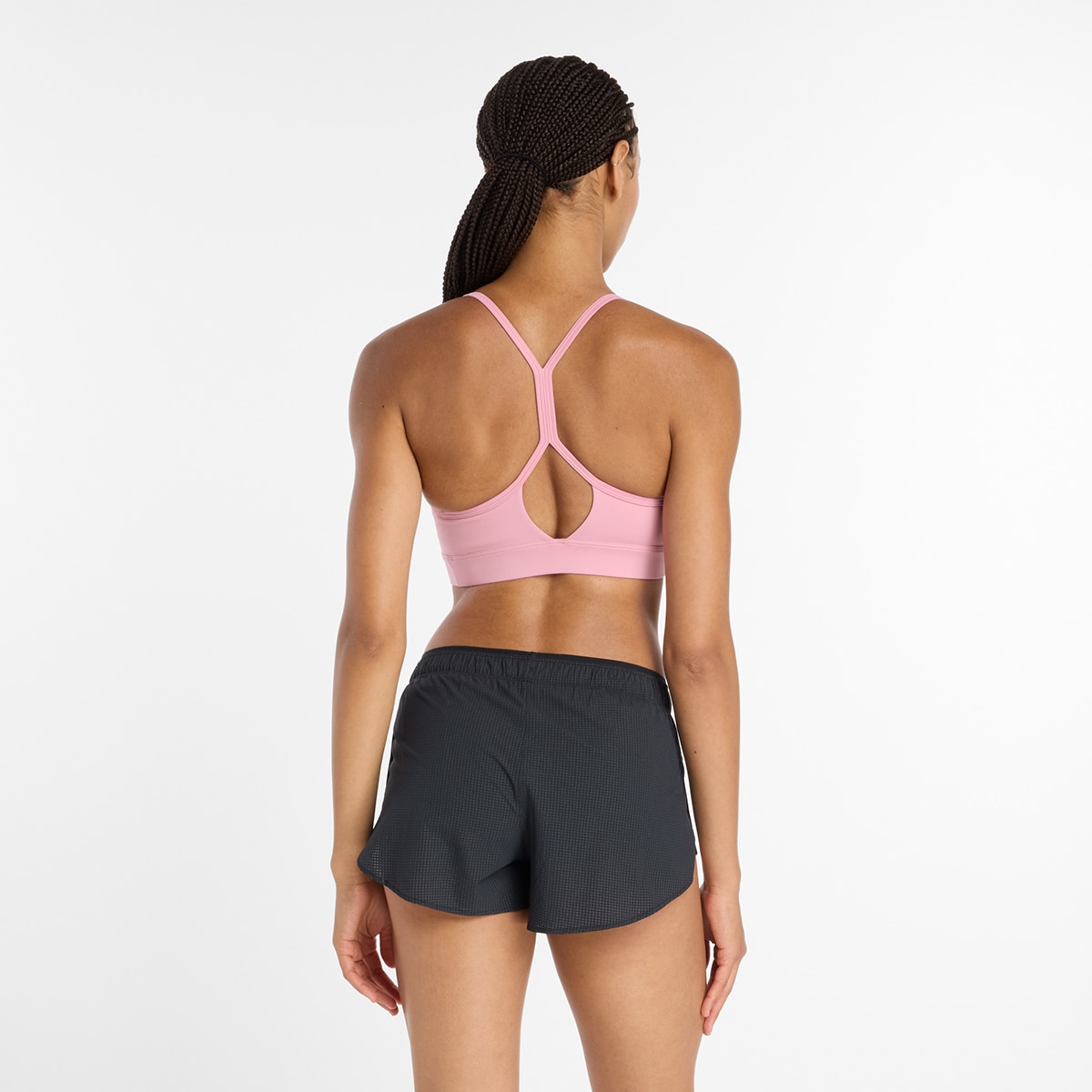 Soutien Desportivo NB Essential de Mulher Rosa-2