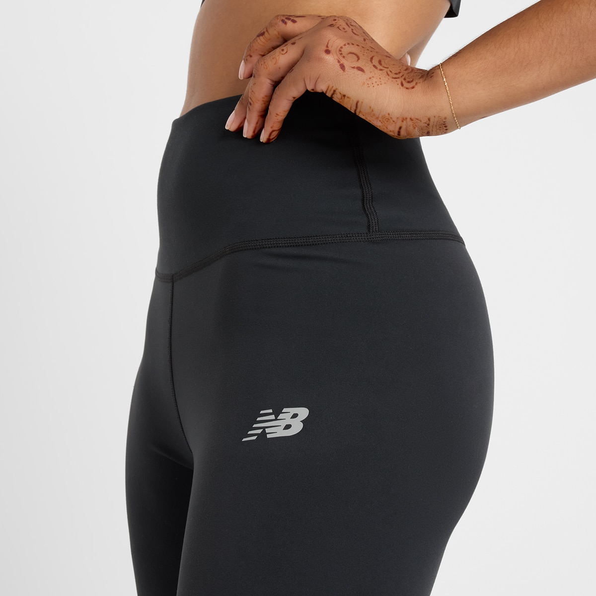 Leggings 25" NB Harmony High Rise de Mulher Preto-5