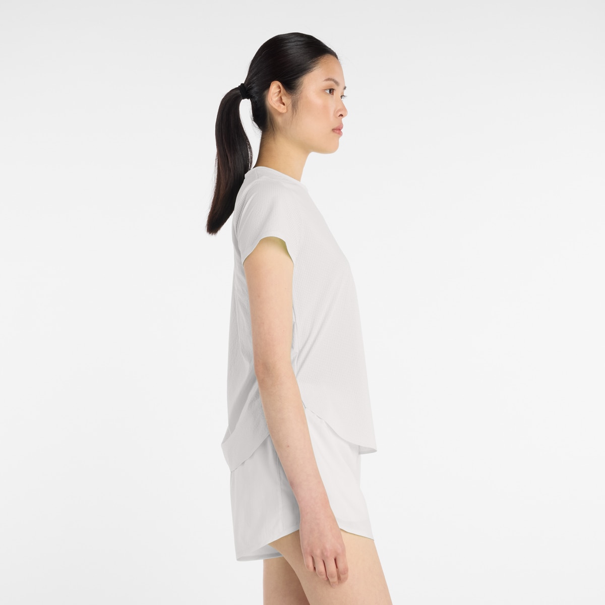 T-shirt Race Day Ultra Light de Mulher Cinzento-3