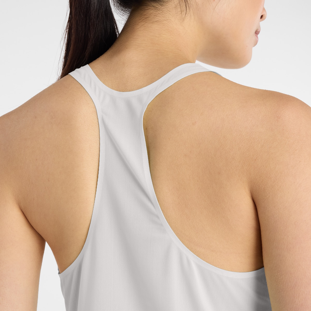 T-shirt sem Mangas Race Day Ultra Light de Mulher Cinzento-5