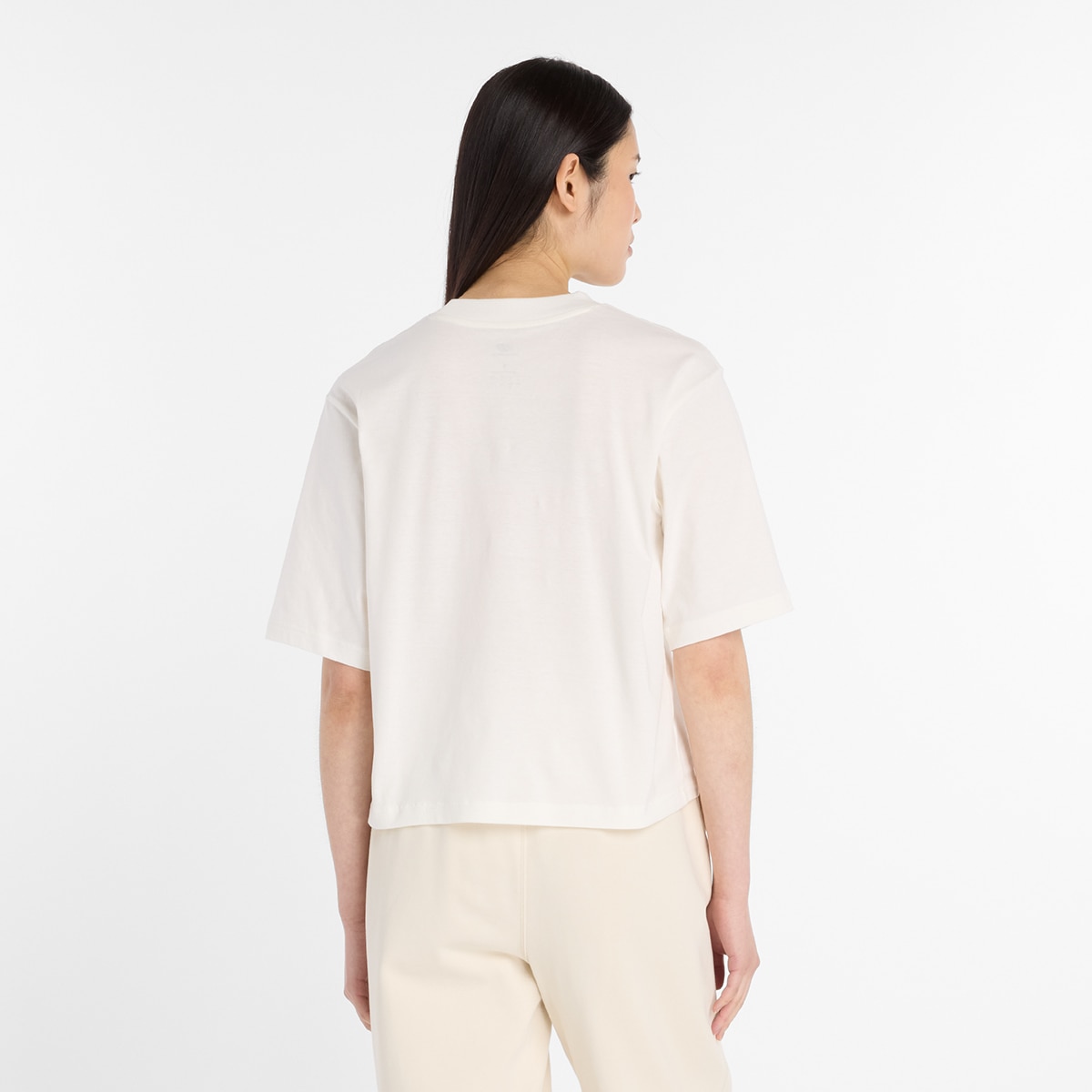 T-shirt Gradient Runner de Mulher Bege-2