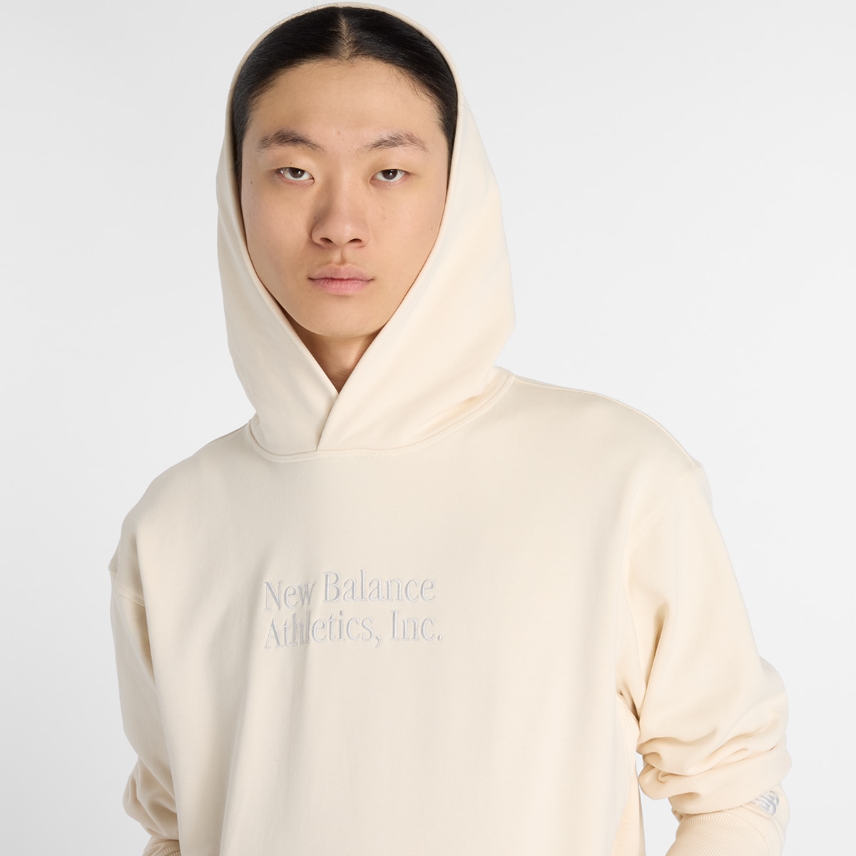 Sweatshirt com Capuz Athletics Classics de Homem Branco-4