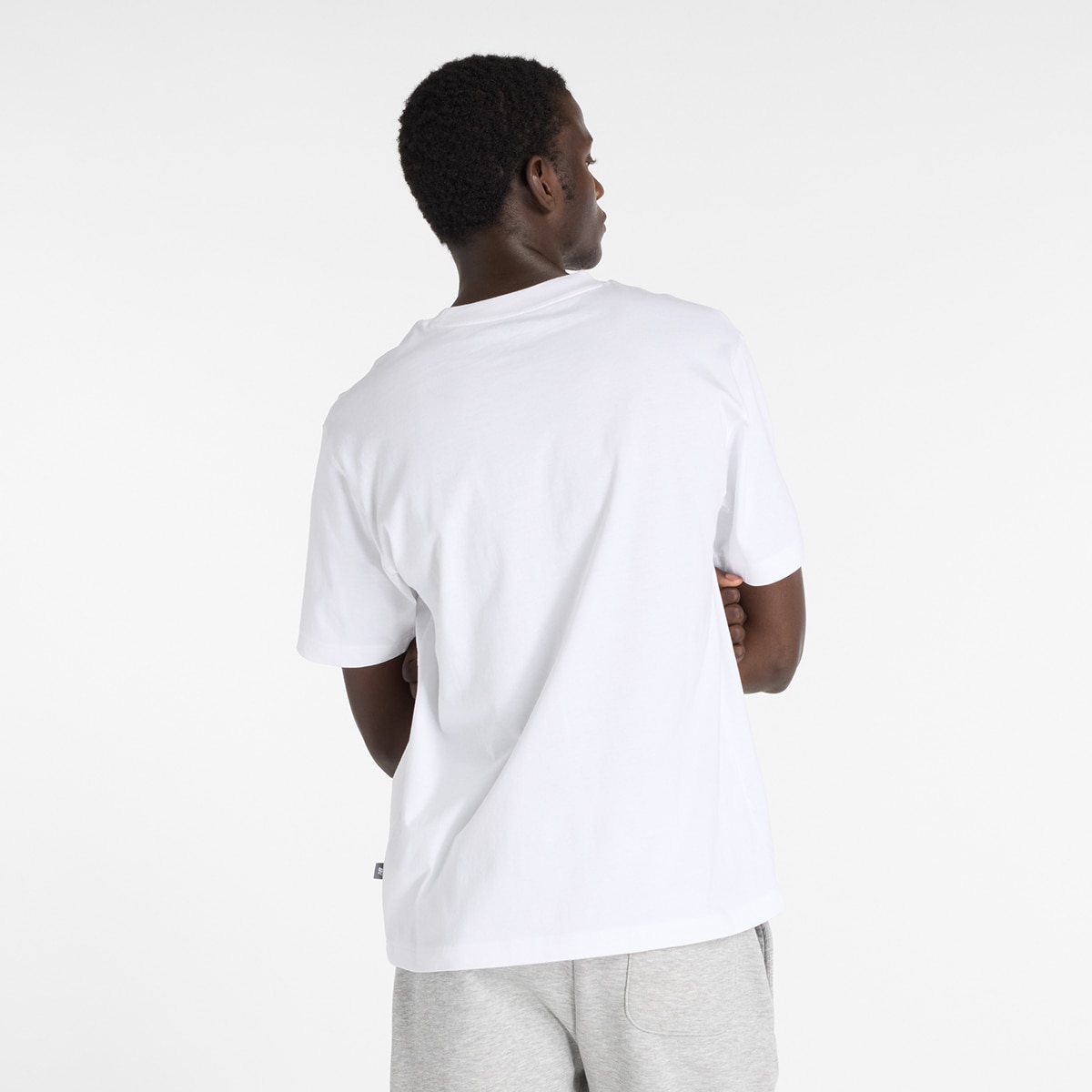 T-shirt Newbie Chase de Homem Branco-2