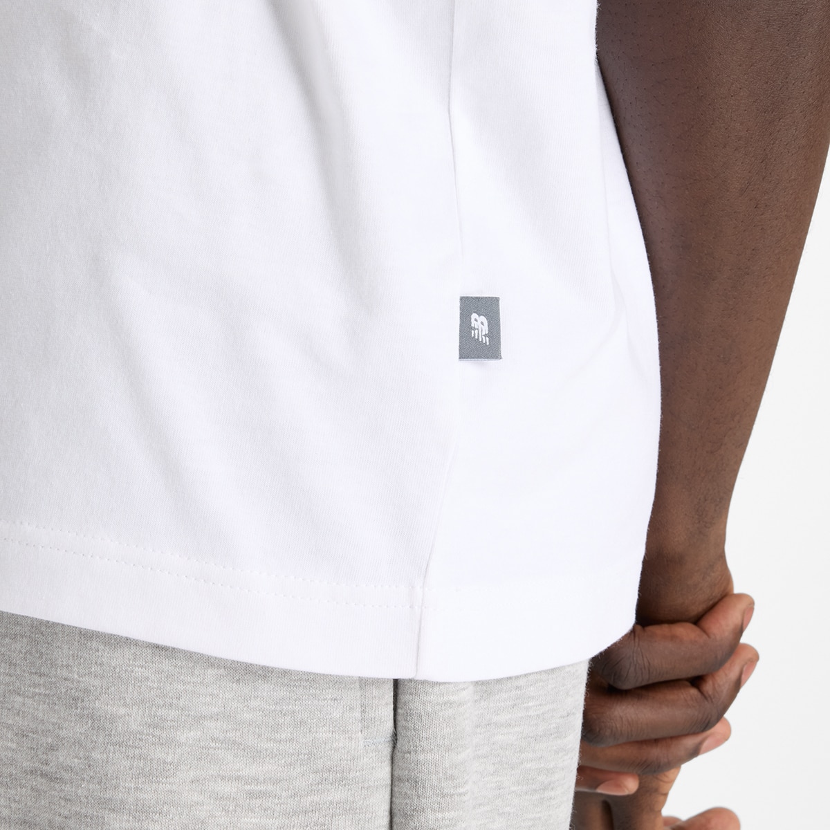 T-shirt Newbie Chase de Homem Branco-5