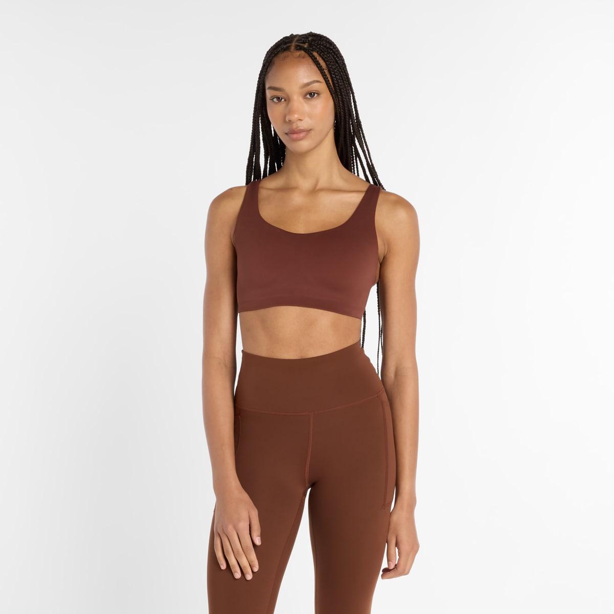 Soutien Desportivo NB Harmony de Mulher Castanho-1