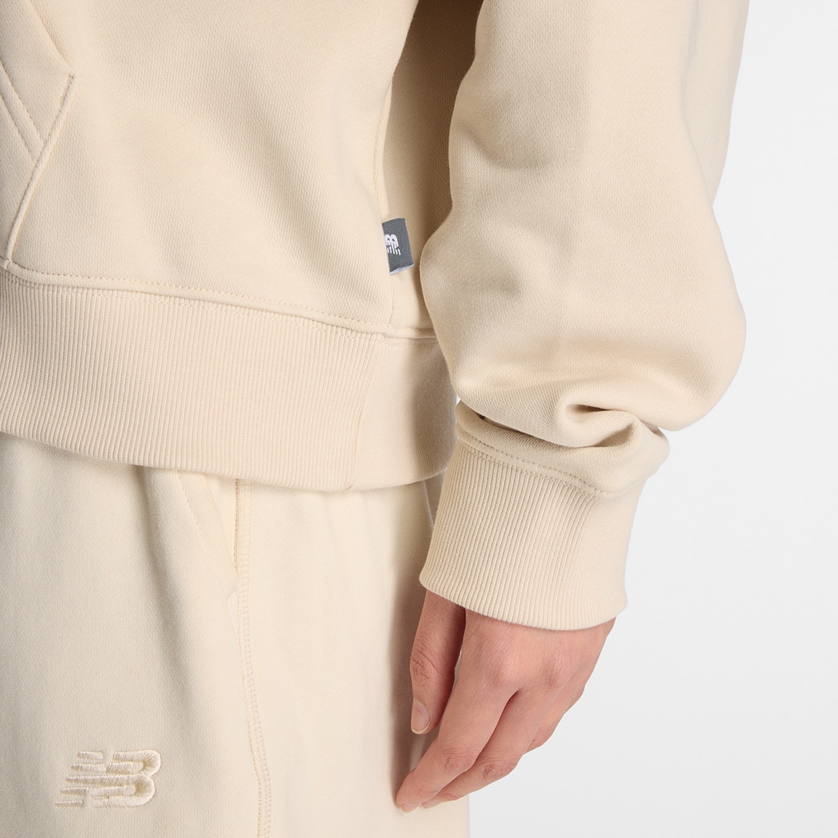 Sweatshirt com Capuz Flower de Mulher Castanho-6