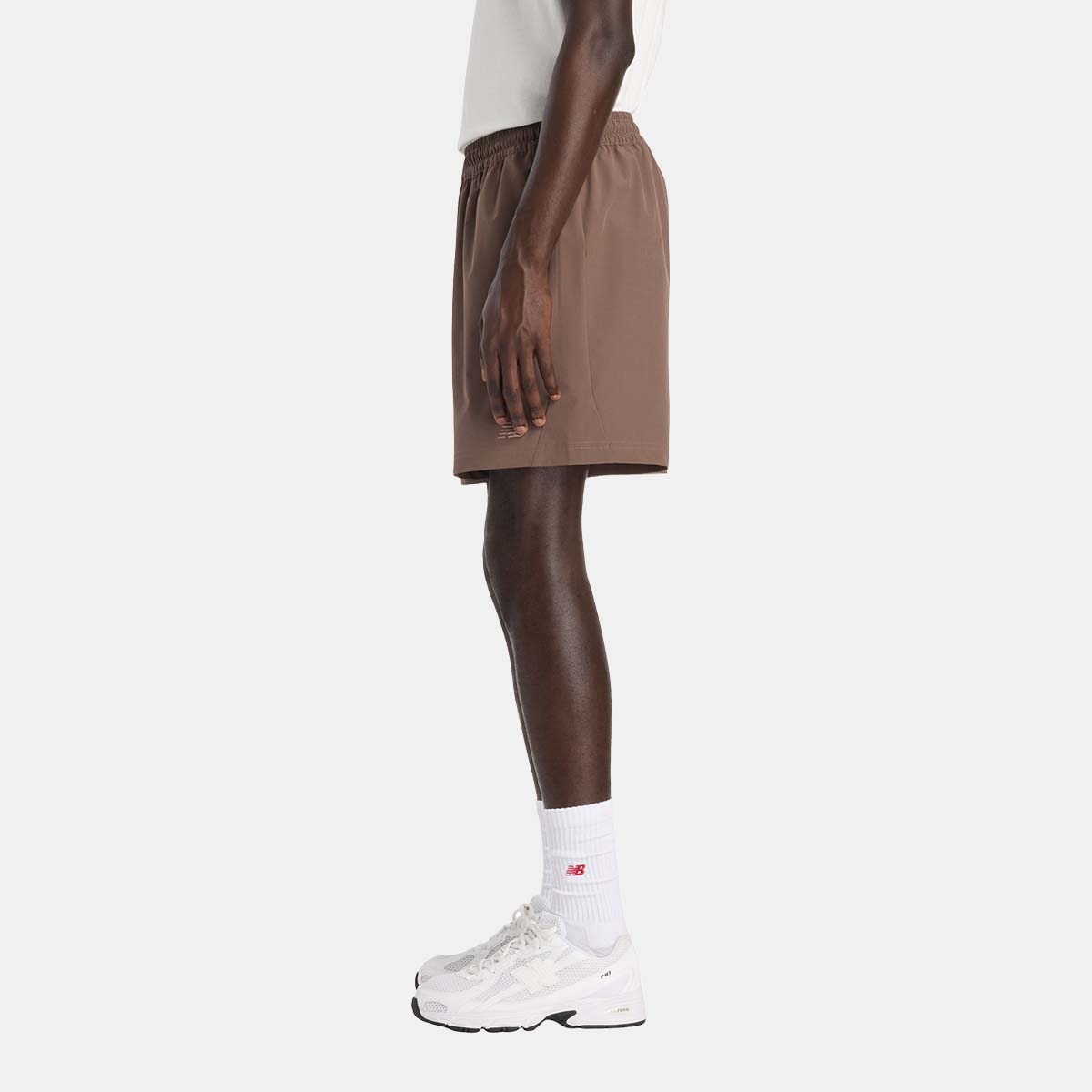 Calções Casual de Homem 7" Athletics Stretch Woven Castanho-2