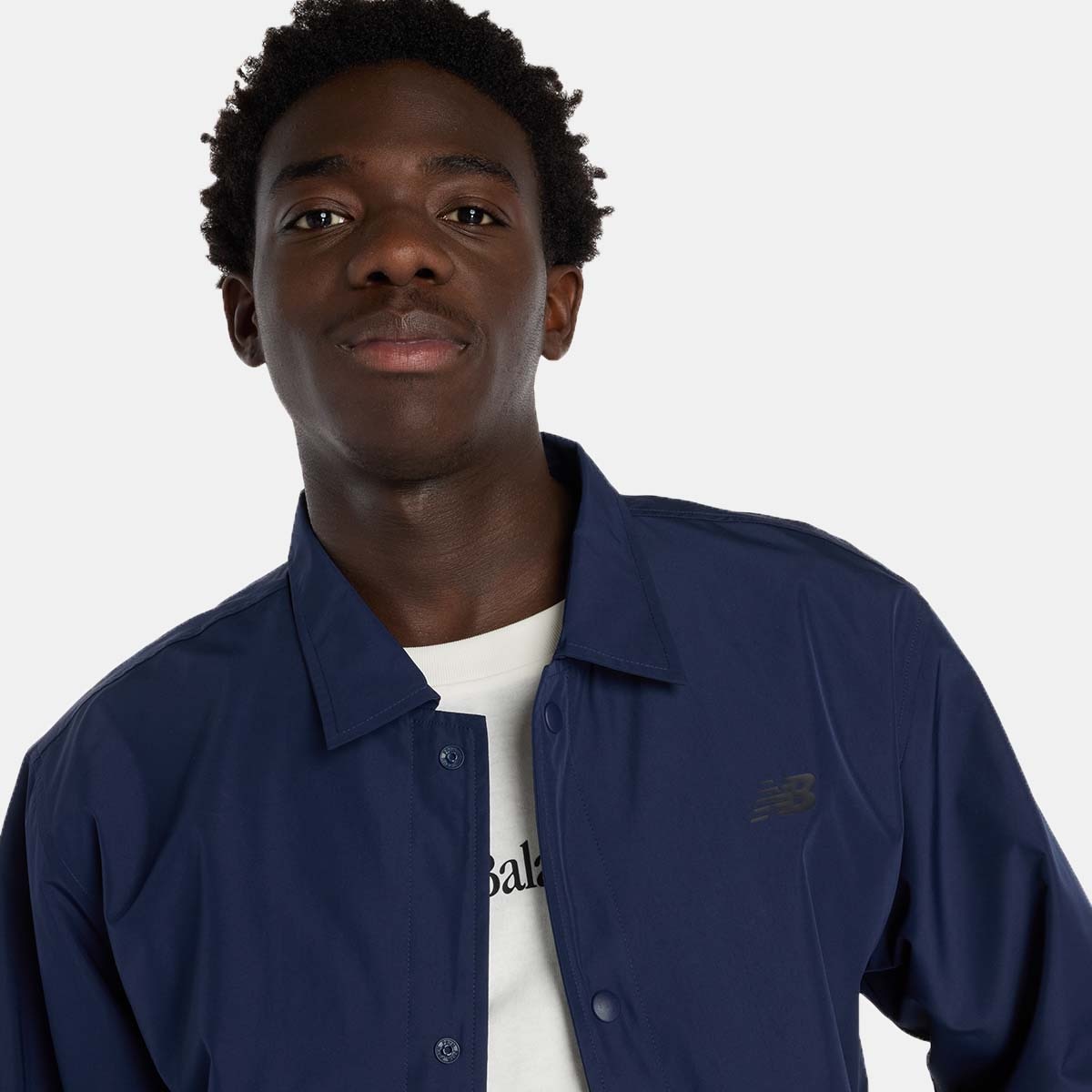 Casaco Casual de Homem Coach Light Azul-marinho-4