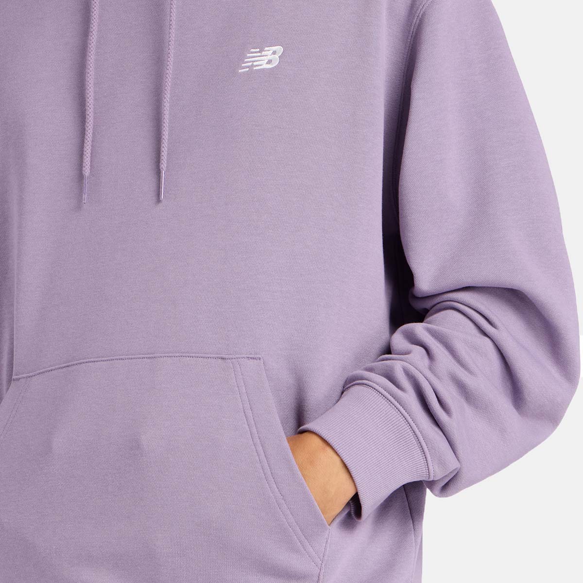 Sweatshirt Casual de Homem com Capuz Sport Essentials French Terry Roxo-5