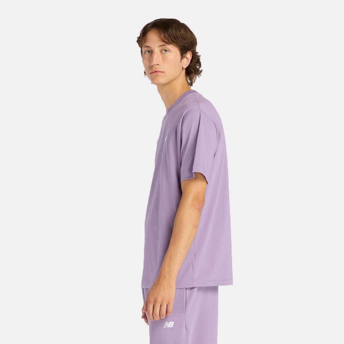 T-shirt Casual de Homem Sport Essentials Woven Roxo-2