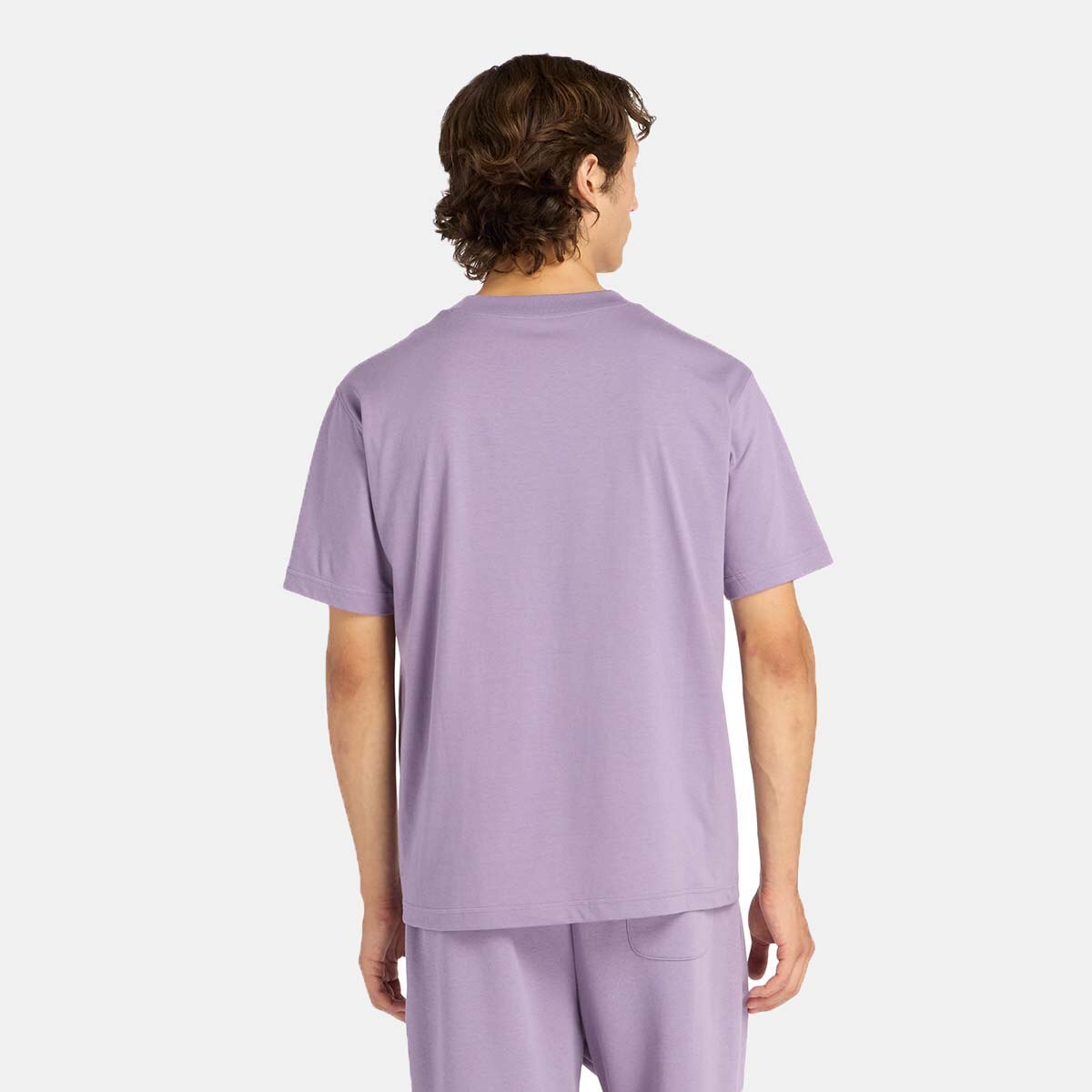 T-shirt Casual de Homem Sport Essentials Woven Roxo-3