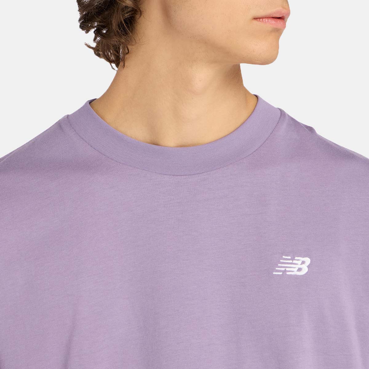 T-shirt Casual de Homem Sport Essentials Woven Roxo-4