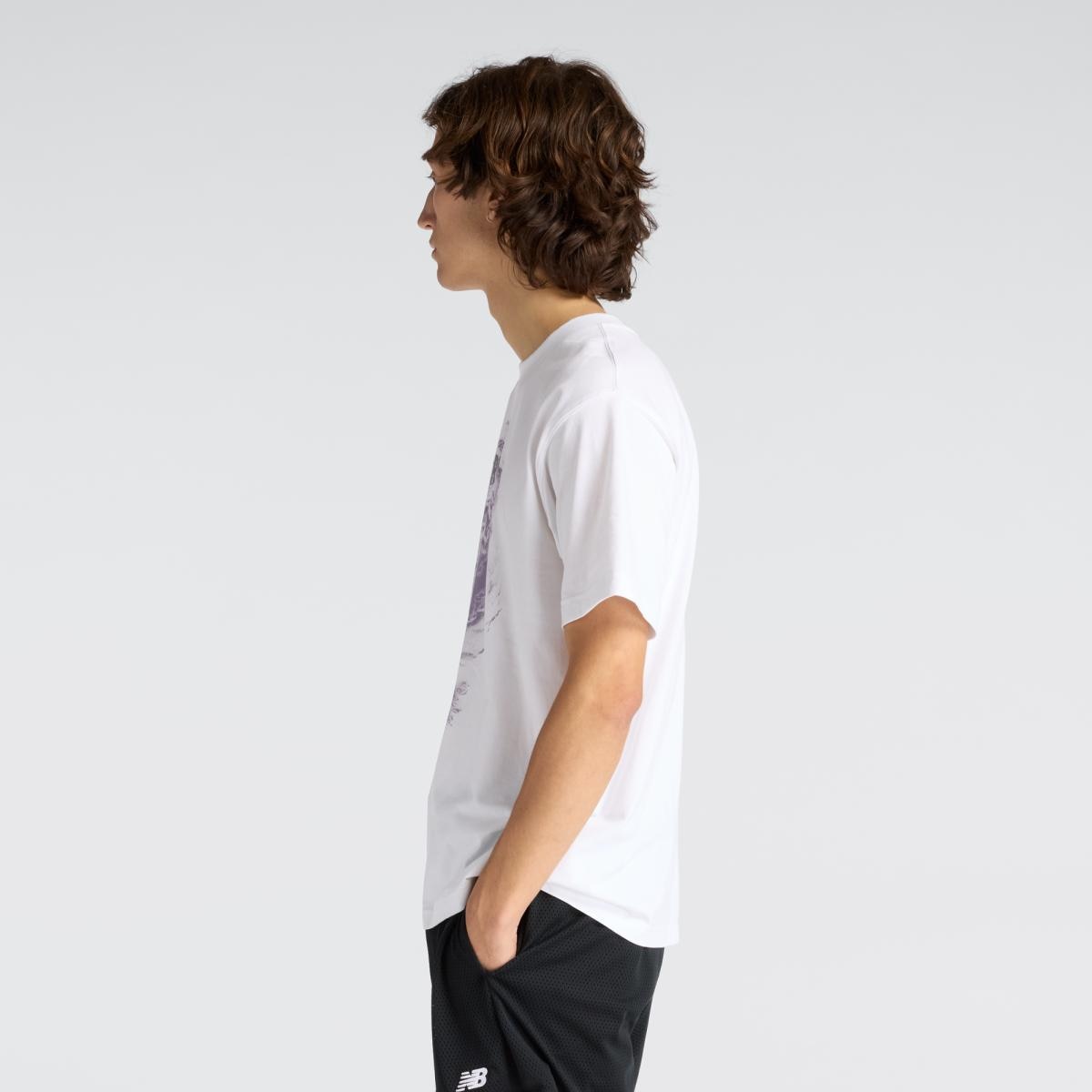 T-shirt Casual de Homem Vortex Performance Branco-3
