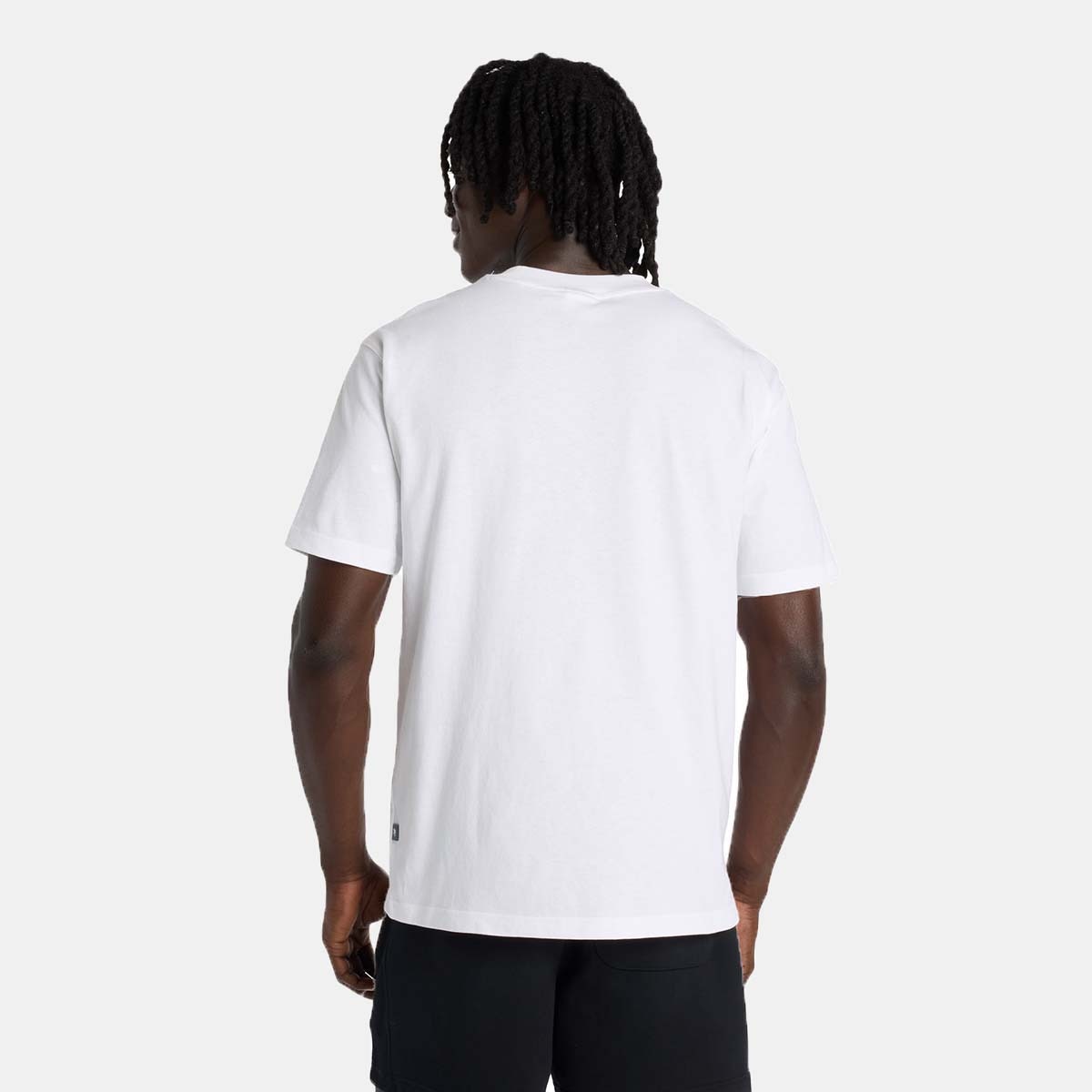 T-shirt Casual de Homem Neon Branco-3