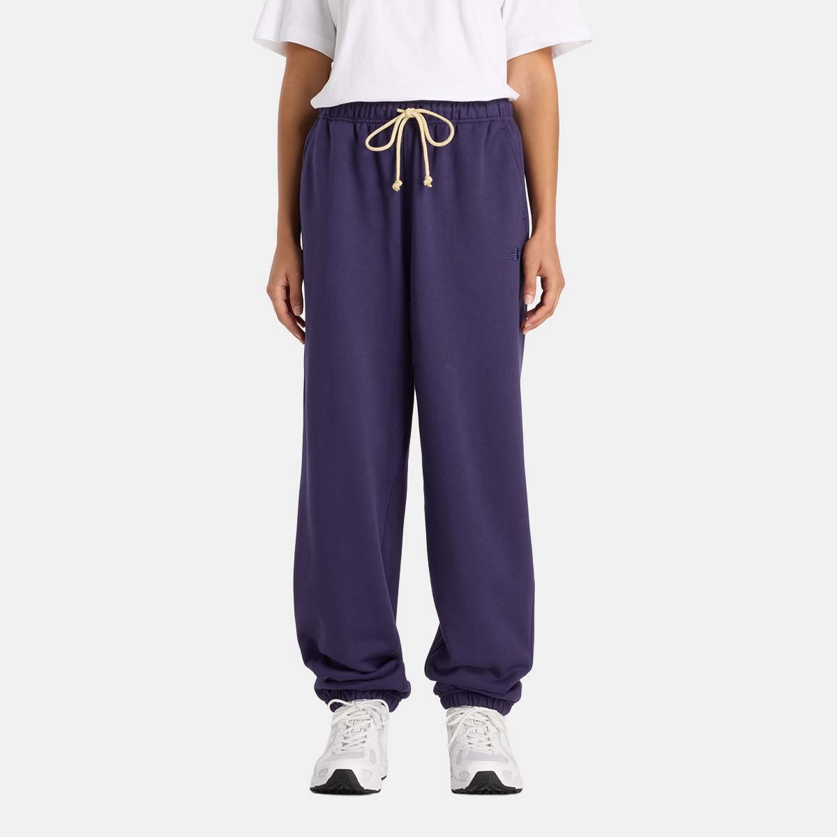 Joggers Casual de Mulher Athletics French Terry Roxo-1