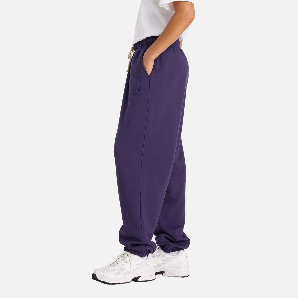 Joggers Casual de Mulher Athletics French Terry Roxo-2
