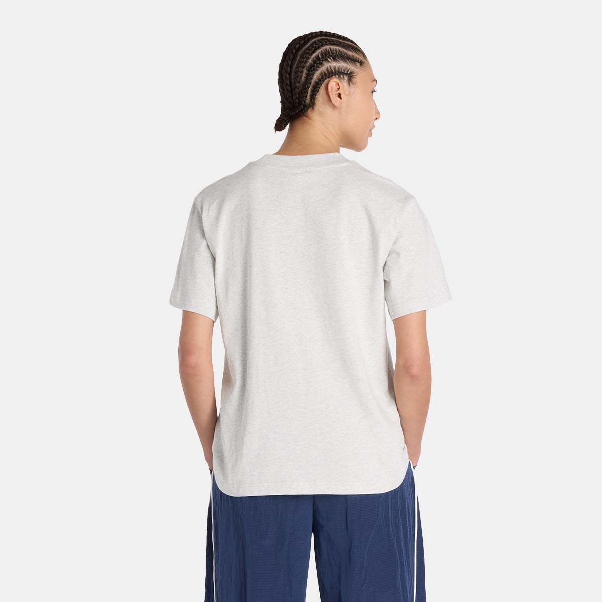 T-shirt Casual de Mulher Athletics Jersey Cinzento-3