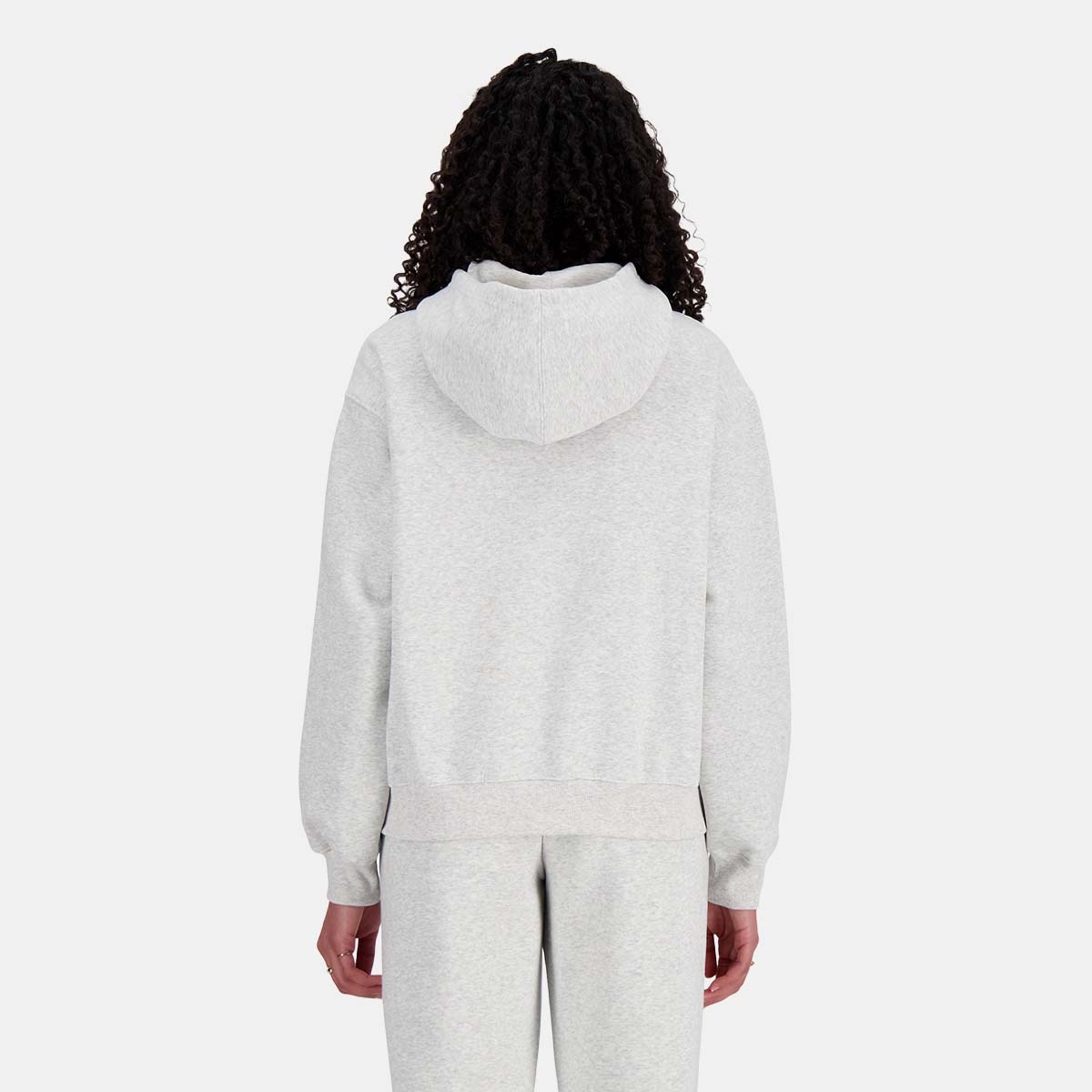 Sweatshirt com Capuz Casual de Mulher Sport Essentials French Terry Cinzento-3