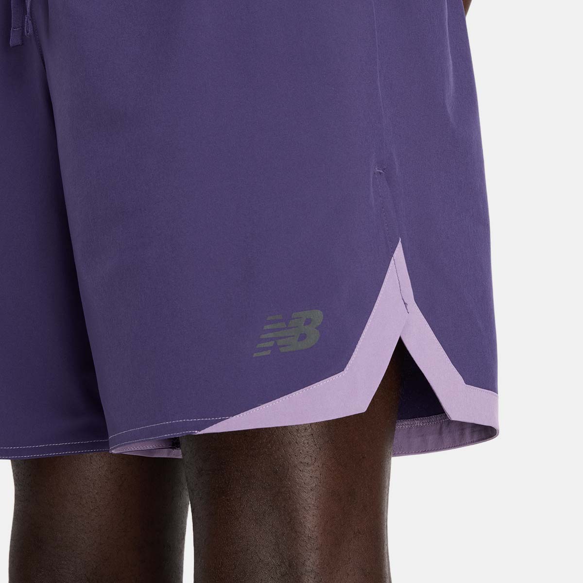 Calções de Running de Homem 7" Athletics Run Roxo-6