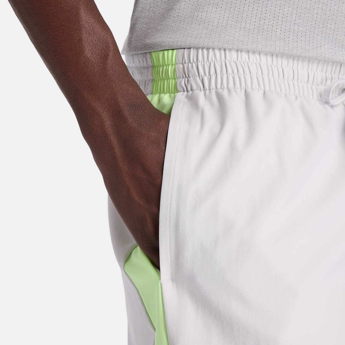 Casaco de Running de Homem Fast Days Cinzento / Amarelo-5